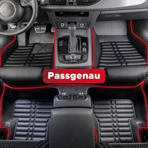 5D Premium Auto Fussmatten TPE Set passend für BMW X5 (E70) Baujahr 2006-2013