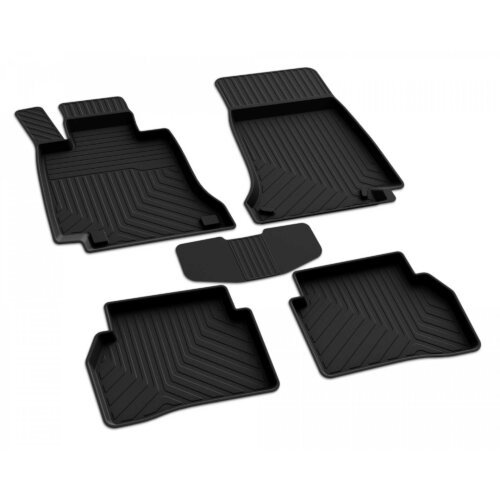 4D Premium Gummi Auto Fussmatten Set Passend für Mercedes Benz E Klasse (W212) Baujahr 2009-2016