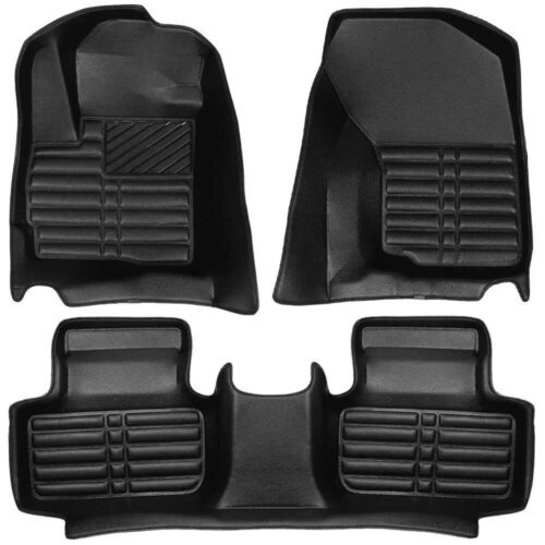 5D Premium Auto Fussmatten TPE Set passend für Mitsubishi Eclipse Cross Baujahr 2017-2021