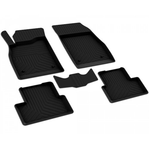 4D Premium Gummi Auto Fussmatten Set Passend für Opel Astra (J) Baujahr 2009-2017
