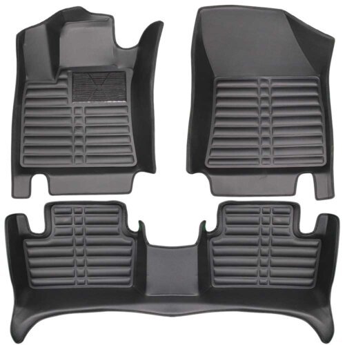 5D Premium Auto Fussmatten TPE Set passend für Renault Megane 4 Baujahr ab 2016