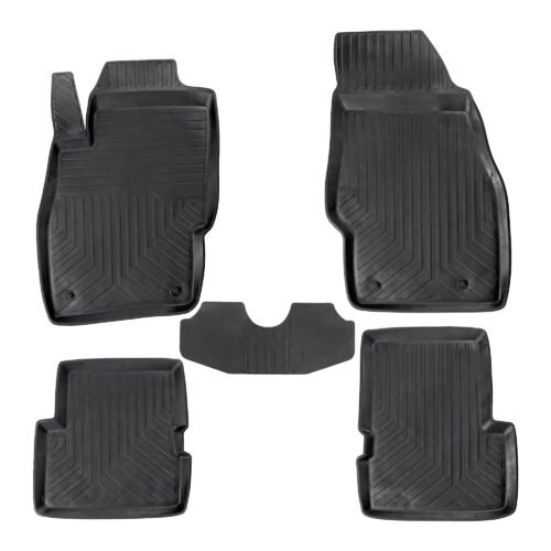 4D Premium Gummi Auto Fussmatten Set Passend für Opel Corsa D Baujahr 2006-2014