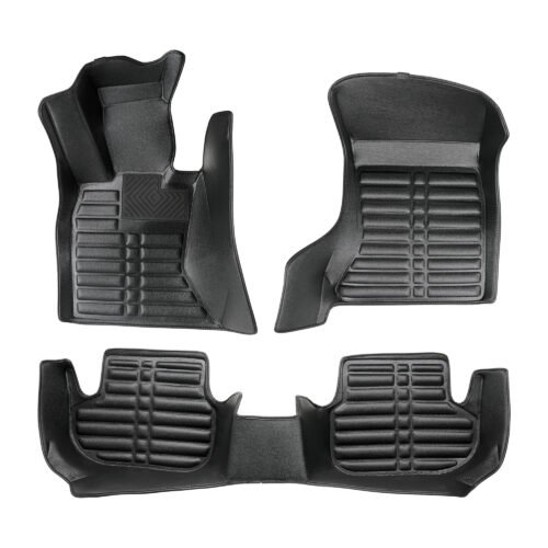 5D Premium car floor mats TPE set suitable for BMW 5 (F10) xDrive year of construction 2010-2013