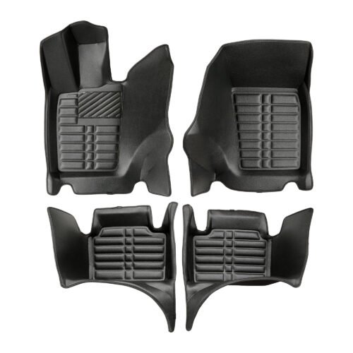 5D Premium Auto Fussmatten TPE Set passend für Porsche Panamera (2.Gen) Baujahr 2016-2023