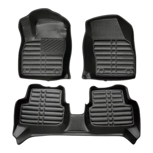 5D Premium Auto Fussmatten TPE Set passend für VW Polo (6.Gen) Baujahr ab 2017