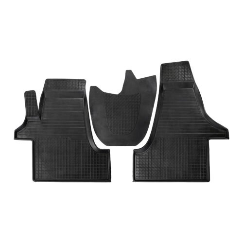 4D Premium Gummi Auto Fussmatten Set Passend für Volkswagen Transporter T6 Baujahr 2015-2019