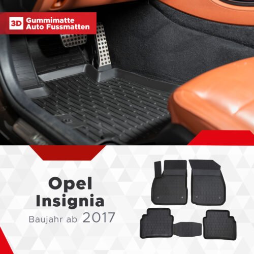 3D Fussmatten passend für Opel Insignia ab 2017