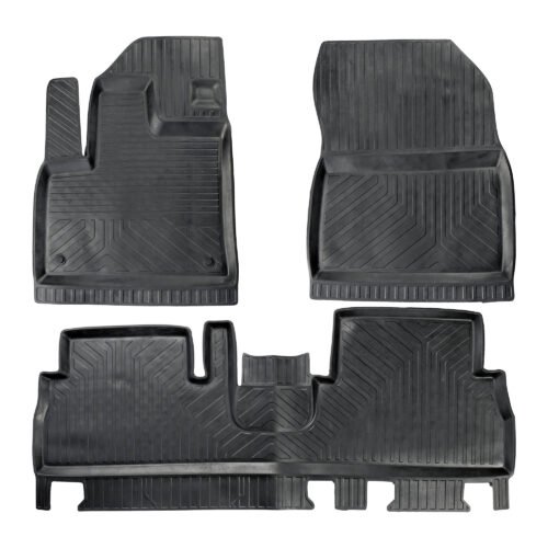 4D Premium Gummi Auto Fussmatten Set Passend für Opel Combo E Baujahr ab 2019