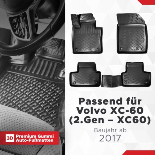 Volvo XC-60 (2.Gen - XC60) Baujahr ab 2017 ( Mitteltunnel passt Nicht in Recharge )