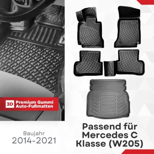 Mercedes C Klasse W205 (Umklappbare Rücksitze) Baujahr 2014-2021